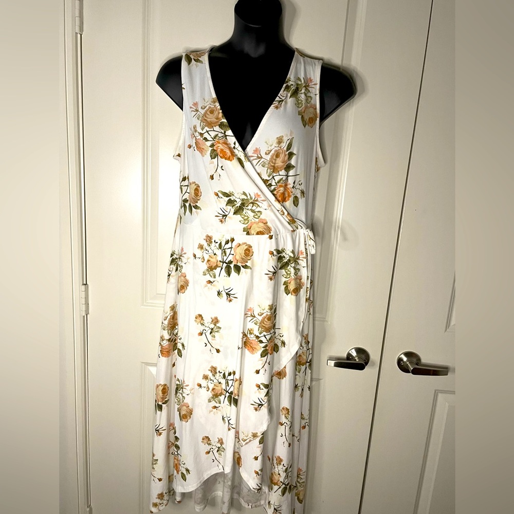 Midaxi floral dress